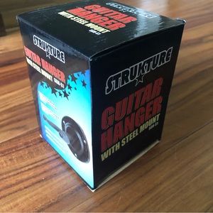 Structure steel mount guitar hanger